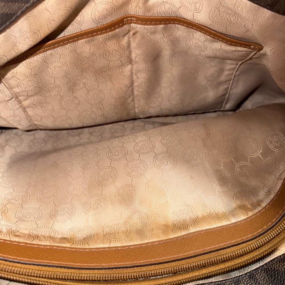 2016 Michael KorsDark Brown Signature Tote - Picture 9 of 10